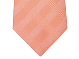 Mattabisch Tie, Light orange plaid, pure silk