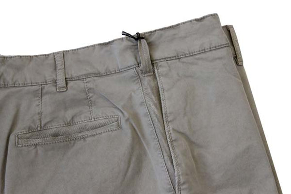 Marco Pescarolo Trousers: 33/34, Washed beige, flat front, cotton/elastane