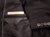 Pal Zileri Sartoriale Sport Coat 43/44R Black 2-button pure cashmere