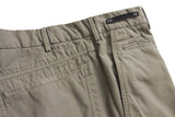 FINAL SALE PT01 Trousers: 34, Beige twill, fat front, soft cotton