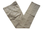 FINAL SALE PT01 Trousers: 32 *, Beige, flat front, cotton/elastane