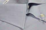 Pal Zileri Shirt: 14.5, Pale blue, spread collar, button barrel, pure cotton