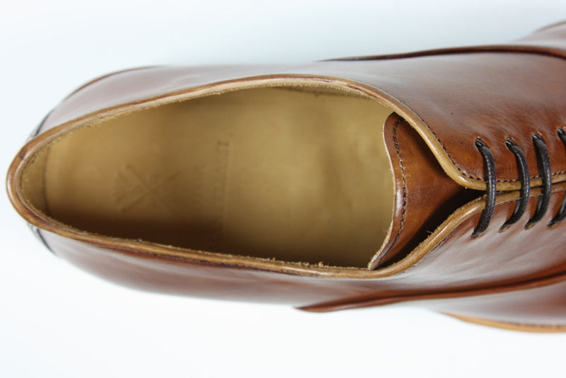 Sutor Mantellassi Shoes SALE! Patinated brown captoe oxfords