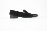 Sutor Mantellassi Shoes SALE! Black worn-tipped buckle loafers