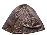 Vintage Ranella Crombie Raglan Coat M/40R Brown Herringbone Wool