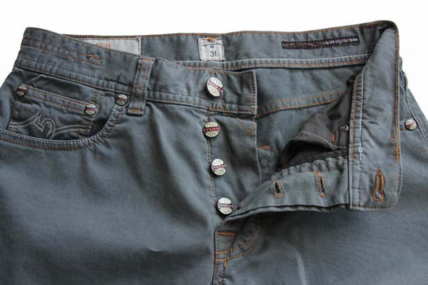 PT05 Jeans: 35, grey, 5-pocket, cotton/elastane