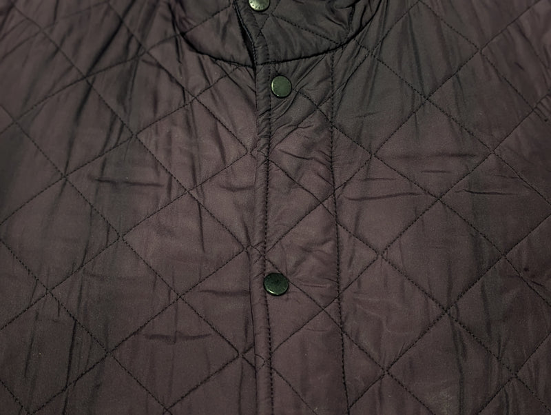 Barbour Jacket M/L Dark Brown Chelsea Padded Quilt Polyester