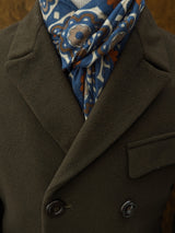 Battisti Scarf Air Force Blue Medallions Modal/Cashmere whisper