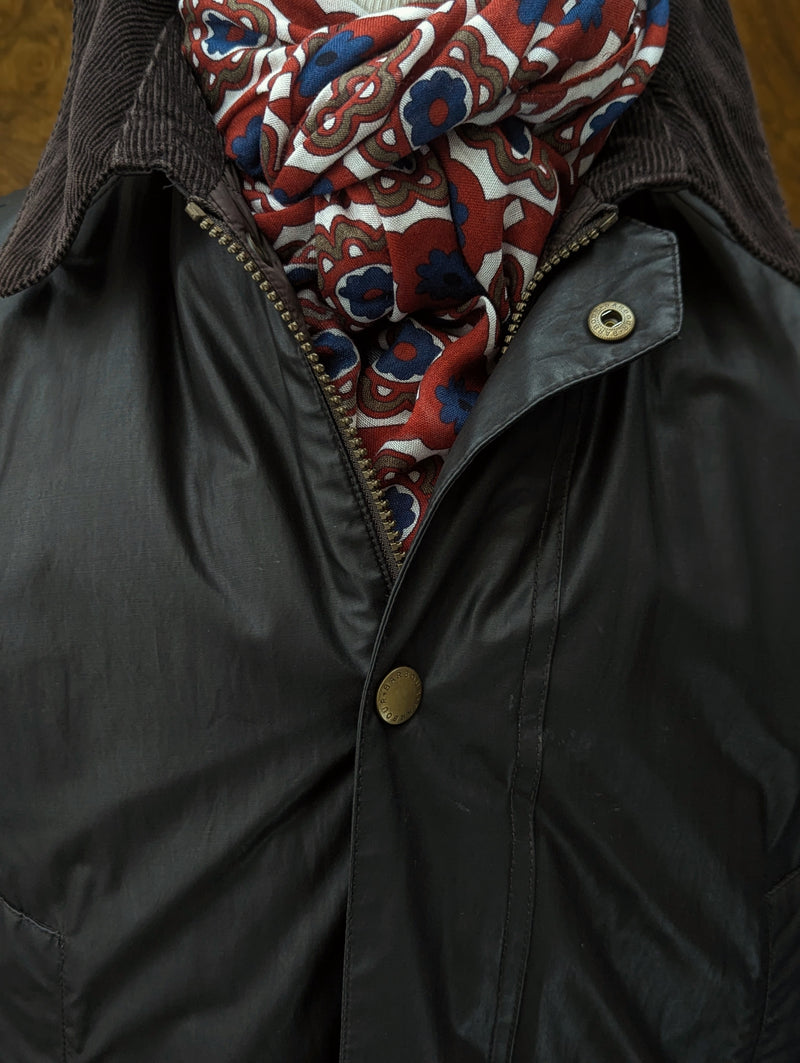 Battisti Scarf Brick Red Modal/Cashmere whisper