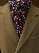 Battisti Scarf Brick Red Modal/Cashmere whisper