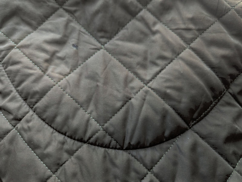 Barbour Jacket S/M Dark Brown Chelsea Padded Quilt Polyester