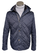 Barbour x Land Rover Ltd Ed. Holmby Jacket XL Navy Polyamide