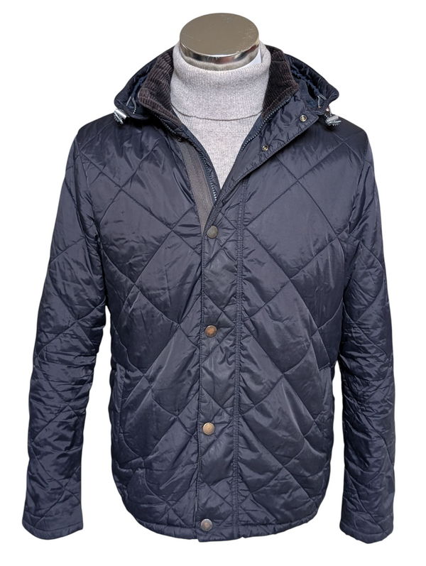 Barbour x Land Rover Ltd Ed. Holmby Jacket L Navy Polyamide