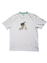 Barbour x Slowboy Brompton Tee Shirt M White Cotton Rare Collectible