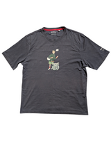 Barbour x Slowboy Brompton Tee Shirt XXL Navy Cotton Rare Collectible