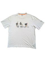 Barbour x Slowboy Brompton Tee Shirt XXL EcruCotton Rare Collectible