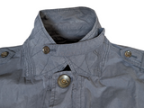 Hackett Field Jacket L/XL Washed Navy Blue Cotton