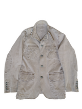 Hackett Field Jacket S Dark Stone Cotton Stretch