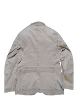 Hackett Field Jacket S Dark Stone Cotton Stretch