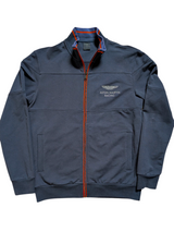 Hackett Aston Martin Full Zip Sweatshirt/Jacket S Navy Blue Cotton