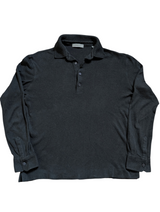 Zegna Polo Shirt S/48 Charcoal Cotton
