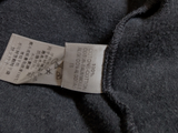 Zegna Polo Shirt S/48 Charcoal Cotton