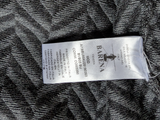 Barena Venezia Sweater L Grey Herringbone Wool