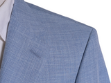 Hawes & Curtis 1913 VBC Sport Coat 41/42R Light Blue Wool/Cotton Vitale Barberis Canonico