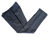 Hackett Suit 38R Soft Navy Blue Plaid Wool