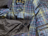 Barbour Jacket XL Olive Brown Ariel Quilted Polyester Gore-Tex