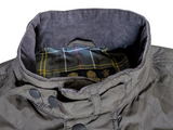 Barbour Jacket XL Olive Brown Ariel Quilted Polyester Gore-Tex