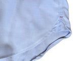 Chester Barrie Dress Shirt 15.5 Pale Blue Weave Spread Collar Cotton