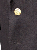 Vintage Daks London Blazer 40L Navy 2-button Wool