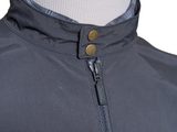 Barbour Jacket M Navy Blue Runnel Waterproof Polyamide