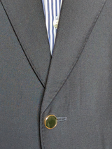 Vintage Marks & Spencer St Michael Blazer 36/38R Navy 2-button Wool