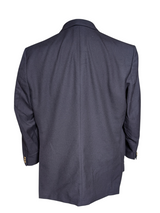 Magee Sport Coat 50R Portly Navy Blue 2-button Wool Blazer