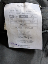 Vintage Marks & Spencer British Sport Coat 40/41R Black/White Herringbone 2-button Wool Tweed
