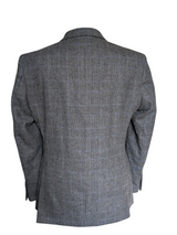 TM Lewin Lovat Sport Coat 41/42R Grey Plaid Wool
