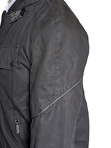 Barbour Bomber Jacket S Black Sprocket Waxed Cotton
