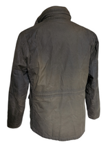 Barbour Jacket M Olive Green Sapper Waxed Cotton