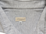 Doriani Milano Polo Shirt XXL Light Grey Cotton Pique