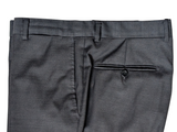 Boggi Milano Suit 40R Charcoal Grey Superfine Wool
