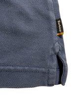 Barbour x Land Rover Polo Shirt XL Pale Blue Cotton Pique