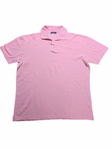 Gran Sasso Polo Shirt M Pink Cotton Pique
