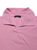 Gran Sasso Polo Shirt M Pink Cotton Pique