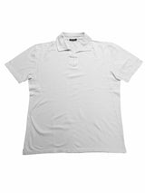 Gran Sasso Polo Shirt M White Cotton Pique