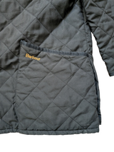 Barbour Jacket M/L Soft Midnight Blue Eksdale Padded Quilt Polyester