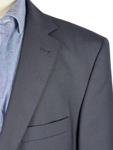 Jaguar British Blazer 45/46L Navy Blue Wool