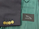Jaguar British Blazer 45/46L Navy Blue Wool