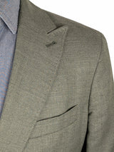 Louis Purple Paris x VBC Sport Coat 38R Slim Soft Green Wool Hopsack